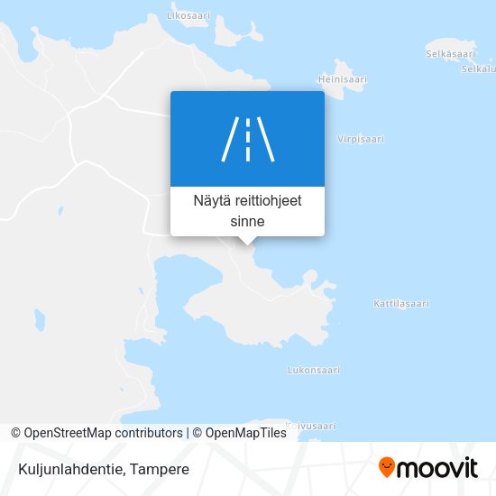 Kuljunlahdentie kartta