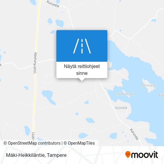Mäki-Heikkiläntie kartta