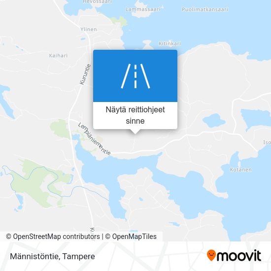 Männistöntie kartta