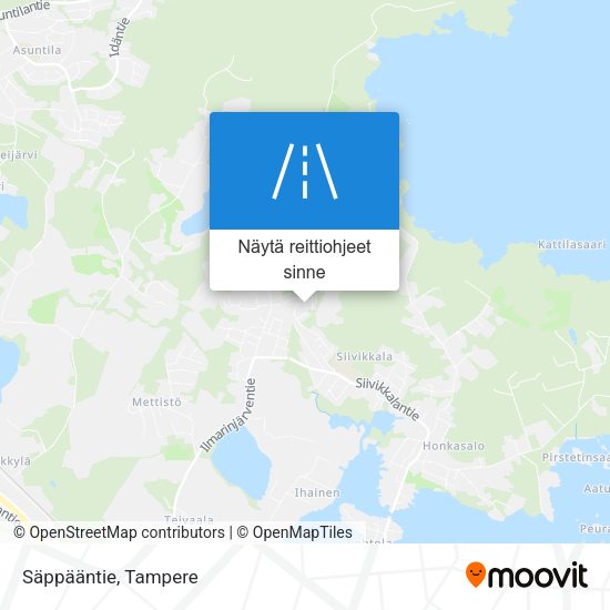 Säppääntie kartta