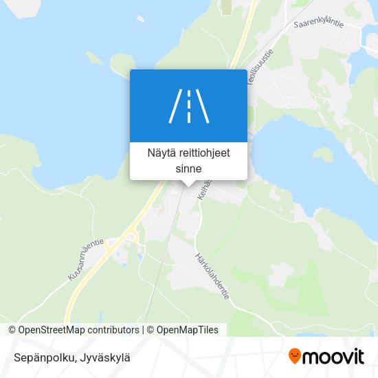 Sepänpolku kartta