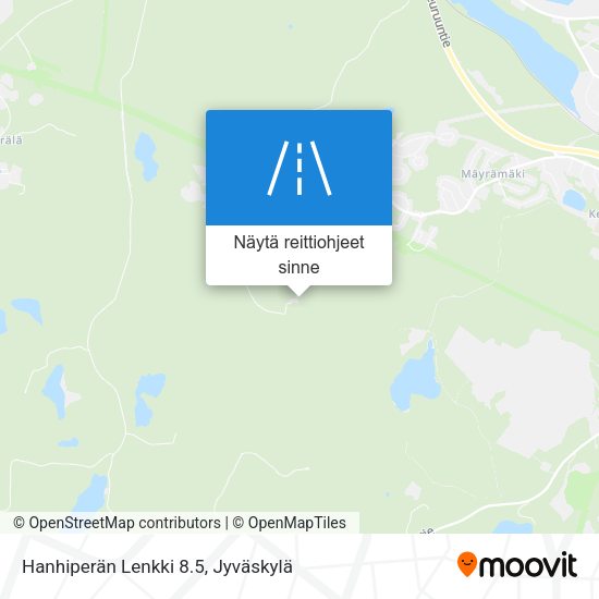Hanhiperän Lenkki 8.5 kartta