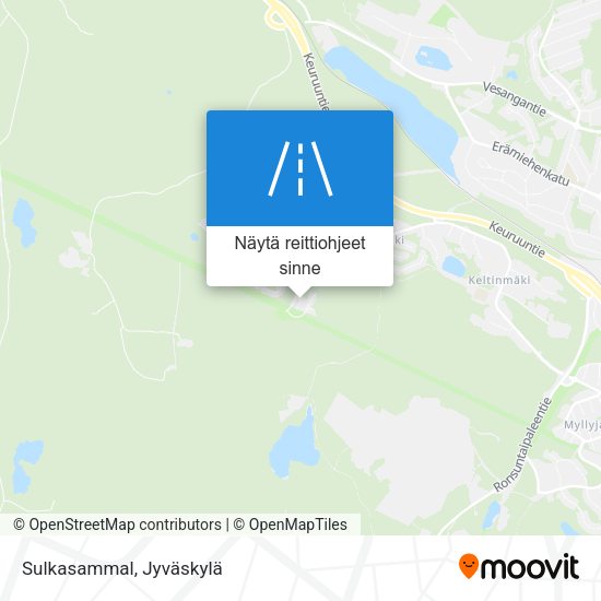 Sulkasammal kartta