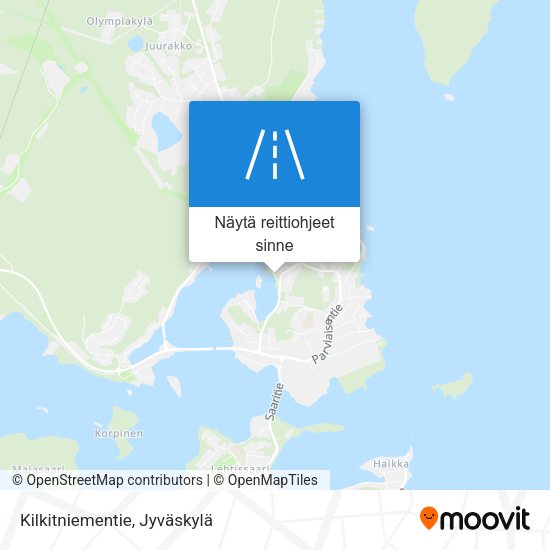 Kilkitniementie kartta