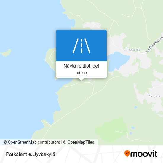 Pätkäläntie kartta