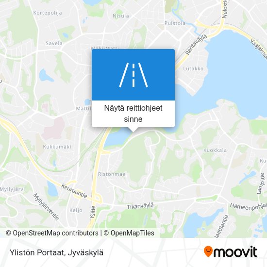 Ylistön Portaat kartta