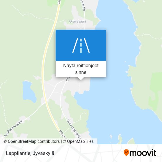 Lappilantie kartta
