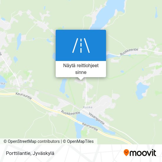 Porttilantie kartta