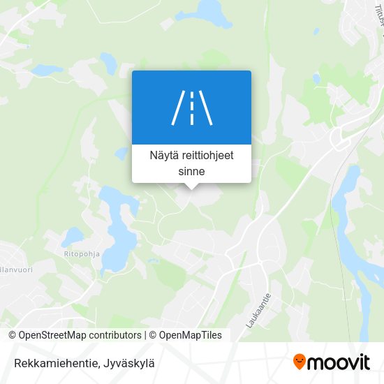 Rekkamiehentie kartta