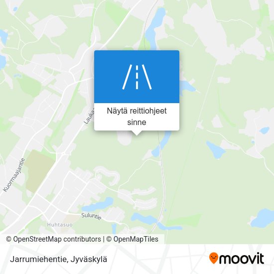 Jarrumiehentie kartta