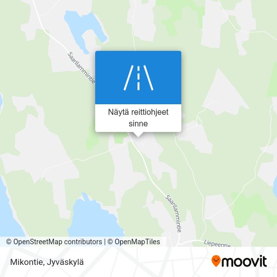 Mikontie kartta