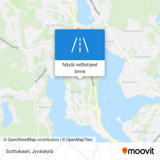 Soittokaari kartta