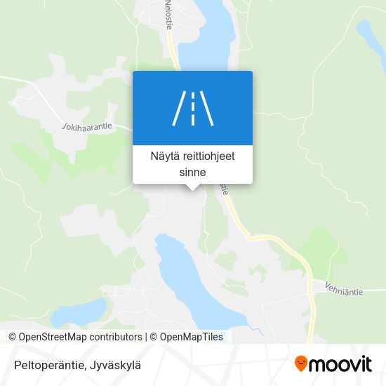Peltoperäntie kartta