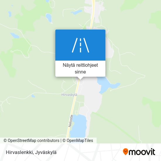 Hirvaslenkki kartta