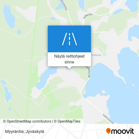 Myyräntie kartta
