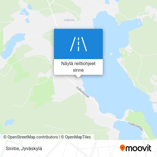 Sinitie kartta