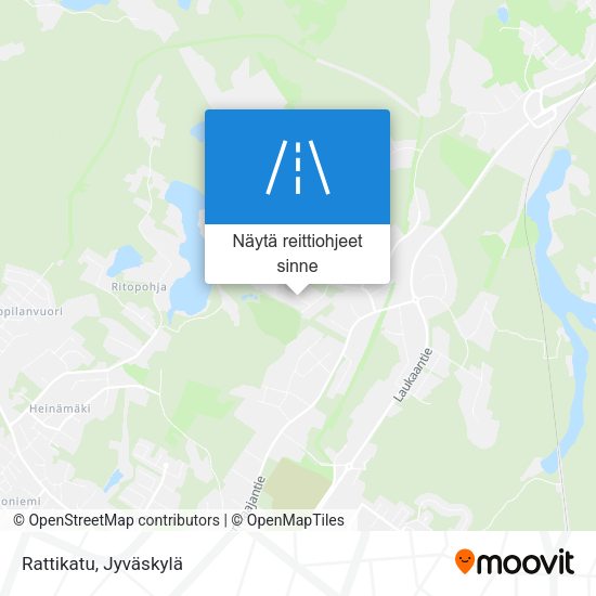 Rattikatu kartta