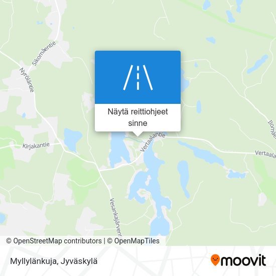 Myllylänkuja kartta