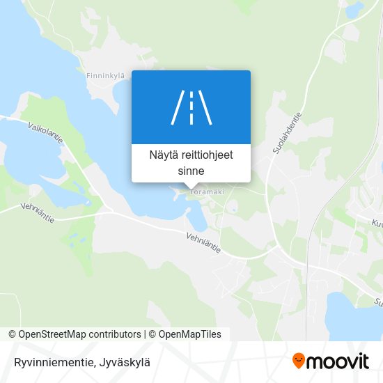 Ryvinniementie kartta