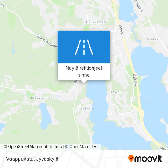 Vaappukatu kartta