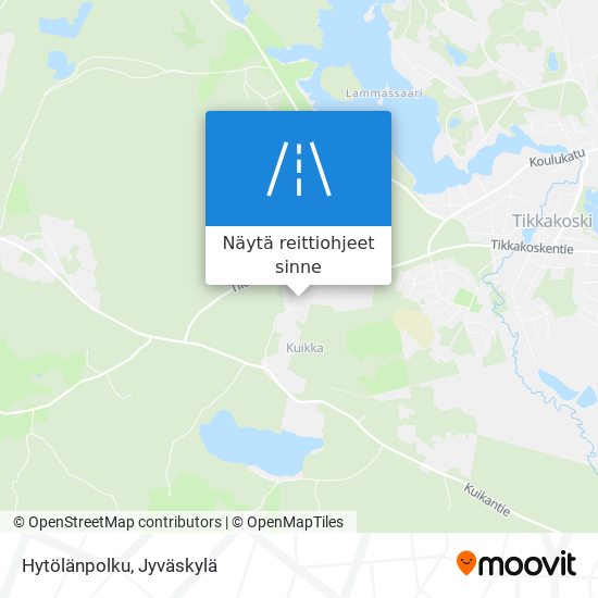 Hytölänpolku kartta