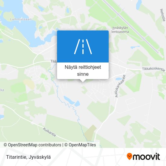 Titarintie kartta