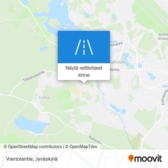 Viertolantie kartta