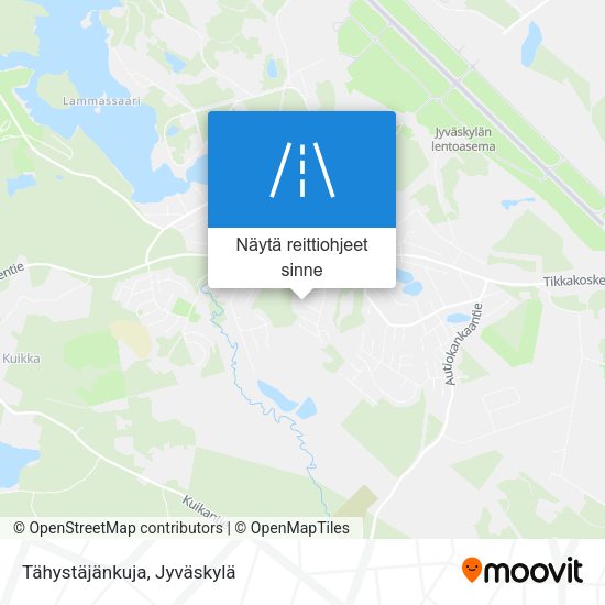 Tähystäjänkuja kartta