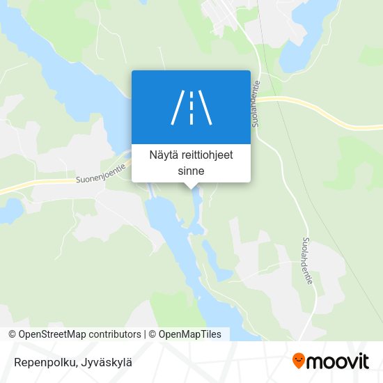 Repenpolku kartta