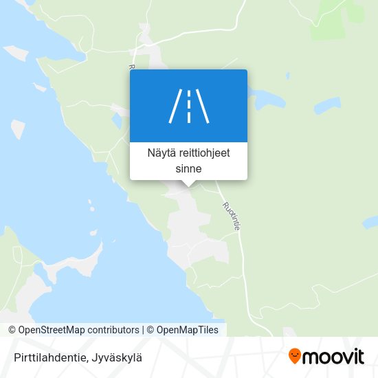 Pirttilahdentie kartta