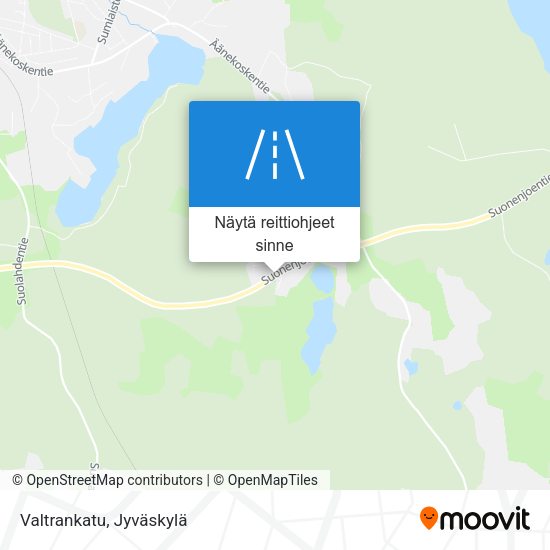 Valtrankatu kartta