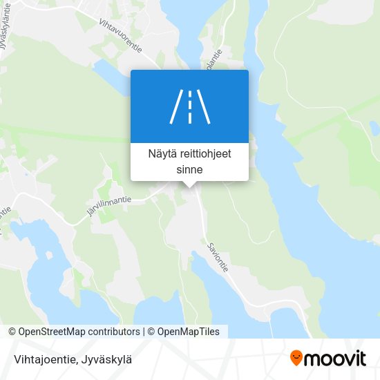 Vihtajoentie kartta