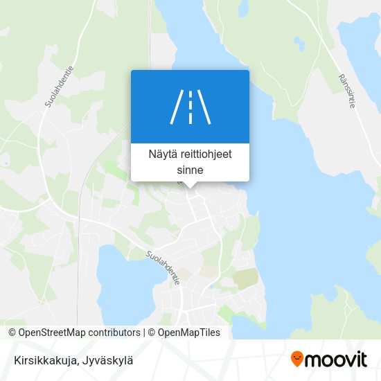 Kirsikkakuja kartta