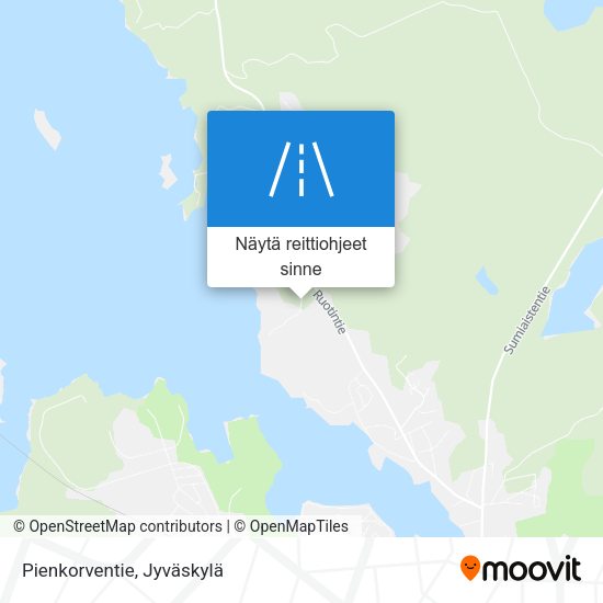 Pienkorventie kartta