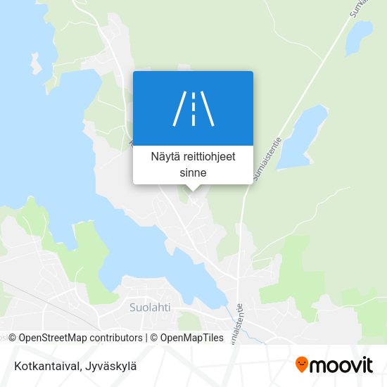 Kotkantaival kartta