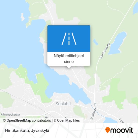 Hintikankatu kartta