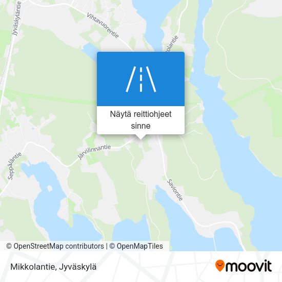 Mikkolantie kartta