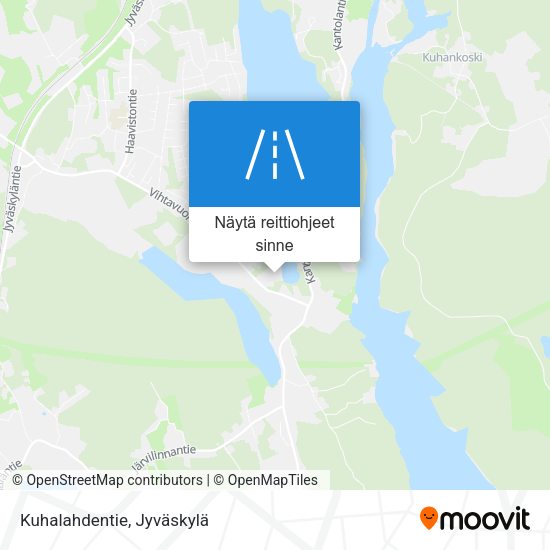 Kuhalahdentie kartta