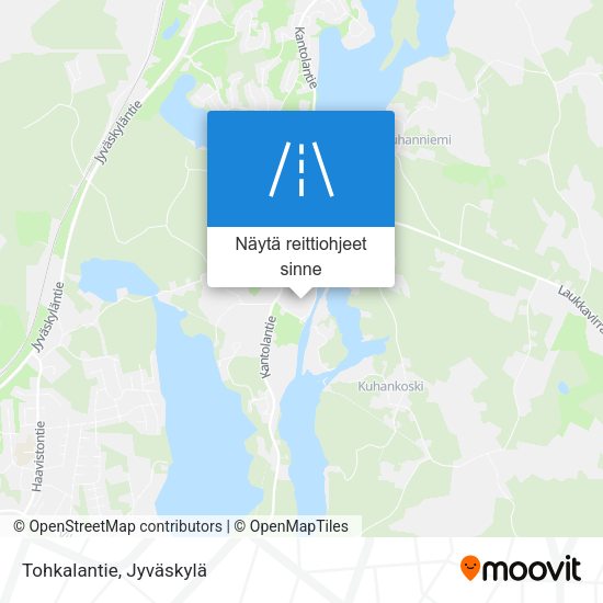 Tohkalantie kartta