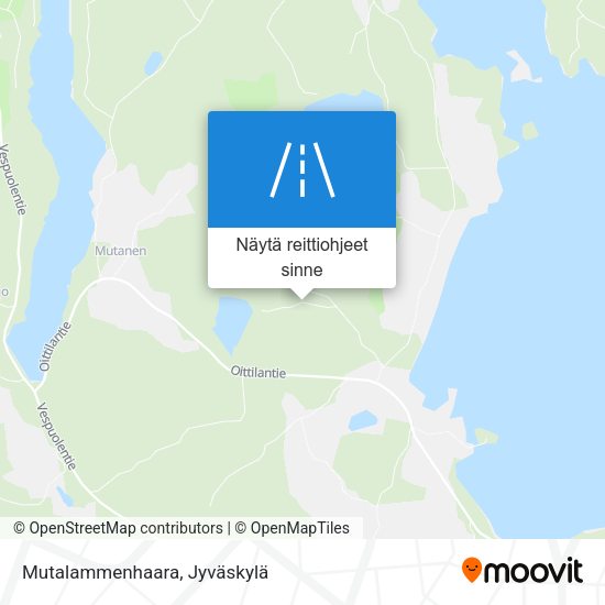 Mutalammenhaara kartta