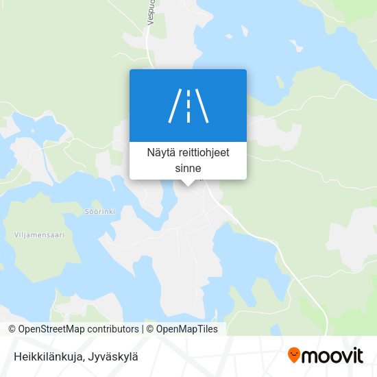 Heikkilänkuja kartta