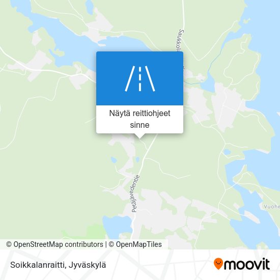 Soikkalanraitti kartta