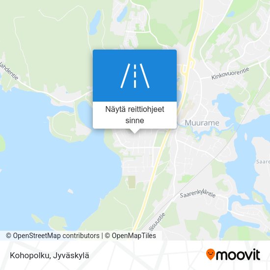 Kohopolku kartta