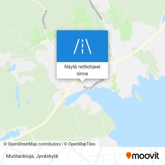 Mutilankiuja kartta