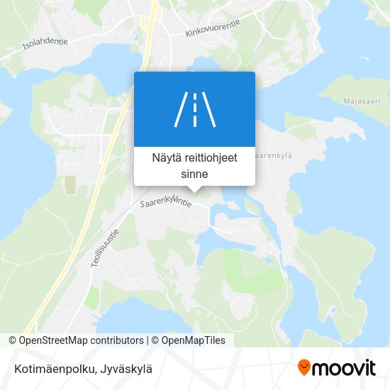 Kotimäenpolku kartta