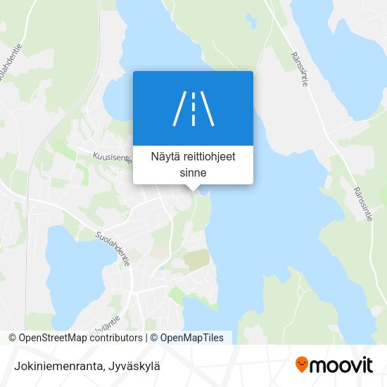Jokiniemenranta kartta