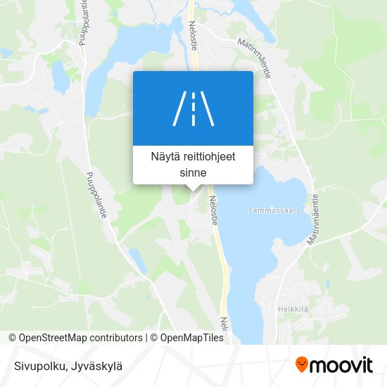 Sivupolku kartta
