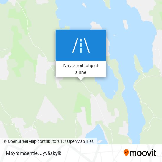 Mäyrämäentie kartta