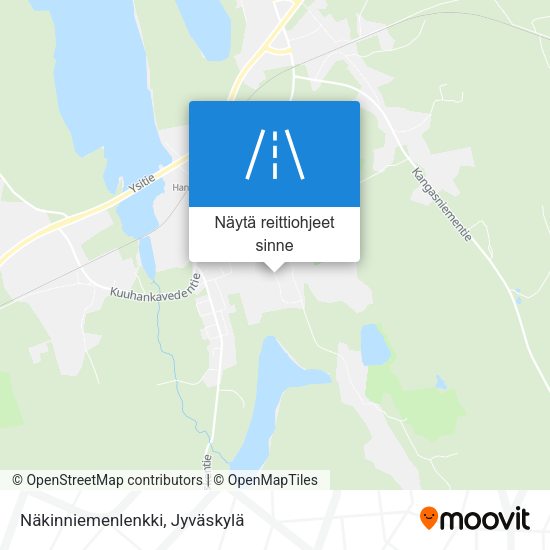 Näkinniemenlenkki kartta