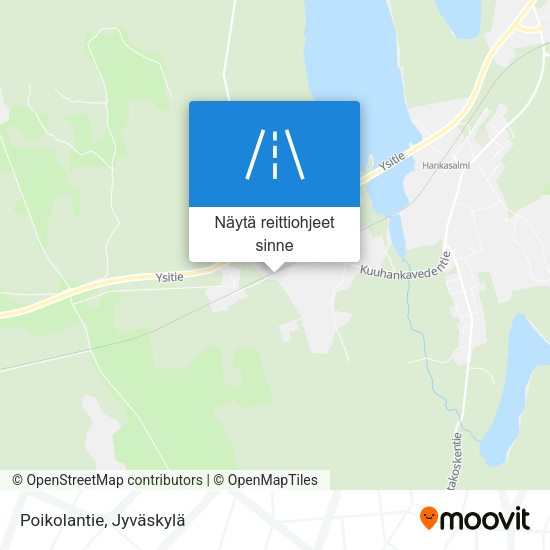 Poikolantie kartta